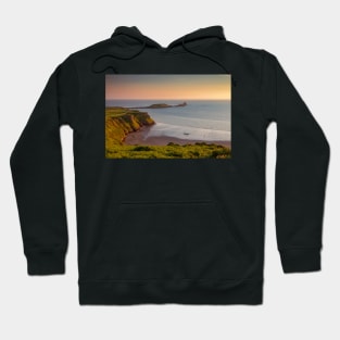 Worms Head, Rhossili Bay Hoodie